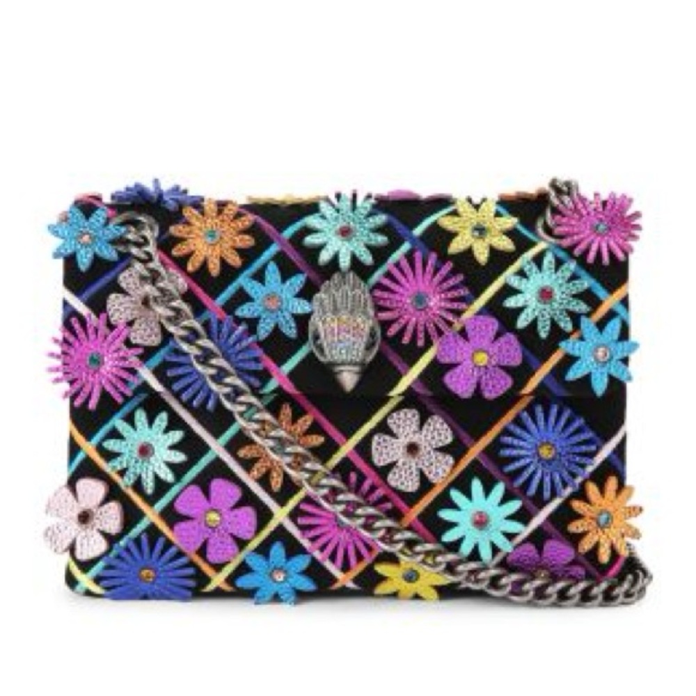 SPRING 26’ KURT GEIGER LONDON Mini Kensington Flowers Crossbody AlexanderMcQueen - Picture 4 of 13